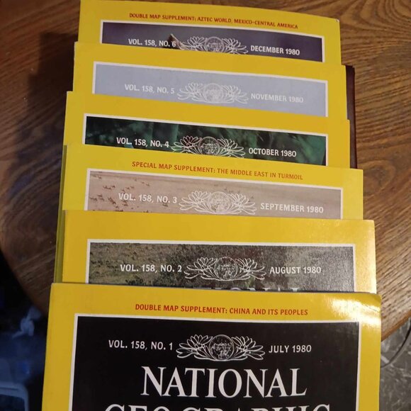 National Geographic 1980 Book Set - Picture 2 of 11